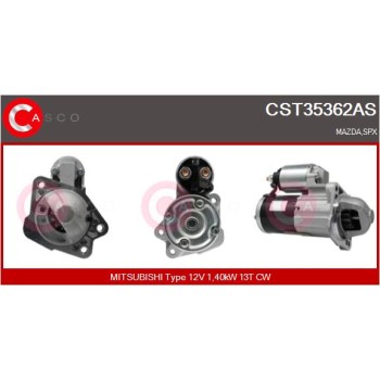 Motor de arranque - CASCO CST35362AS