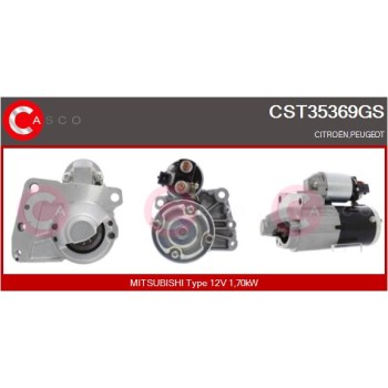 Motor de arranque - CASCO CST35369GS