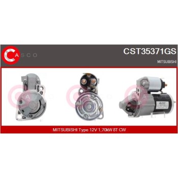 Motor de arranque - CASCO CST35371GS