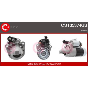 Motor de arranque - CASCO CST35374GS