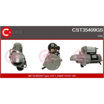 Motor de arranque - CASCO CST35409GS