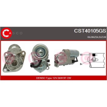 Motor de arranque - CASCO CST40105GS