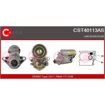 Motor de arranque - CASCO CST40113AS