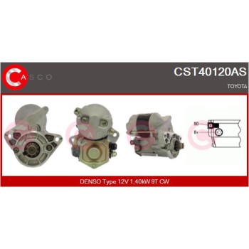 Motor de arranque - CASCO CST40120AS