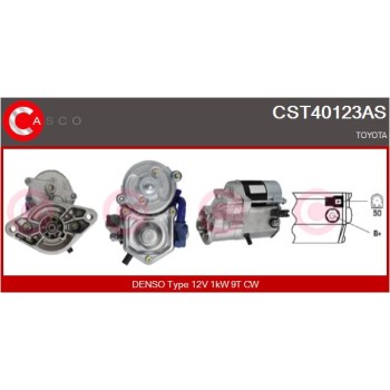 Motor de arranque - CASCO CST40123AS