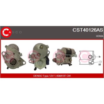 Motor de arranque - CASCO CST40126AS