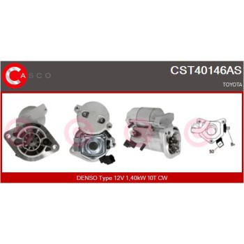 Motor de arranque - CASCO CST40146AS