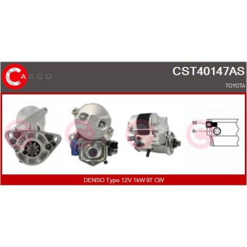 Motor de arranque - CASCO CST40147AS