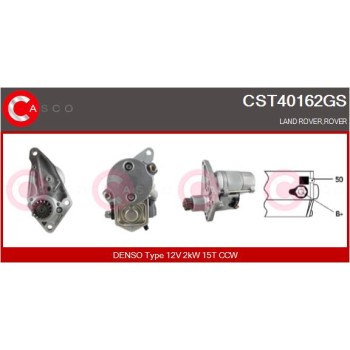 Motor de arranque - CASCO CST40162GS