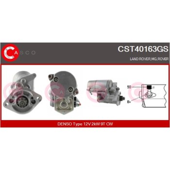 Motor de arranque - CASCO CST40163GS