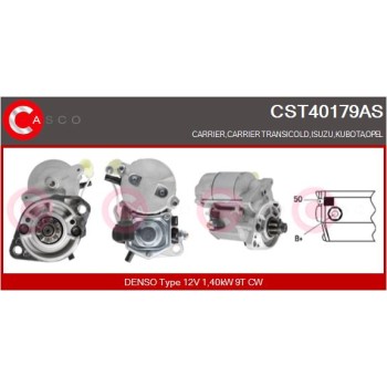 Motor de arranque - CASCO CST40179AS