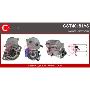 Motor de arranque - CASCO CST40181AS