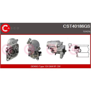 Motor de arranque - CASCO CST40186GS