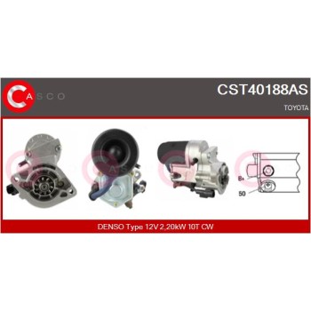 Motor de arranque - CASCO CST40188AS