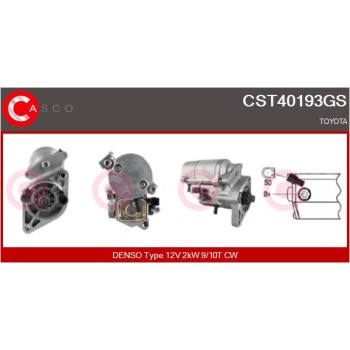 Motor de arranque - CASCO CST40193GS