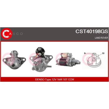 Motor de arranque - CASCO CST40198GS