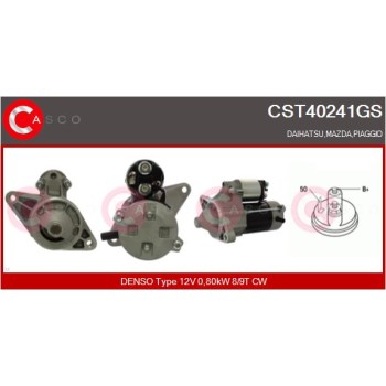 Motor de arranque - CASCO CST40241GS