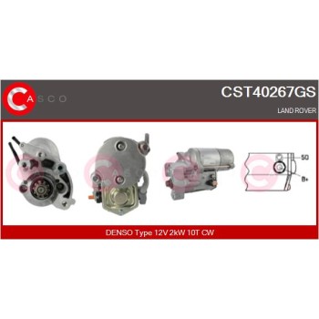 Motor de arranque - CASCO CST40267GS