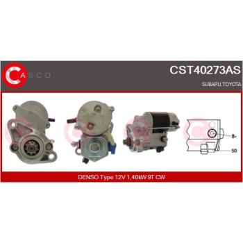 Motor de arranque - CASCO CST40273AS