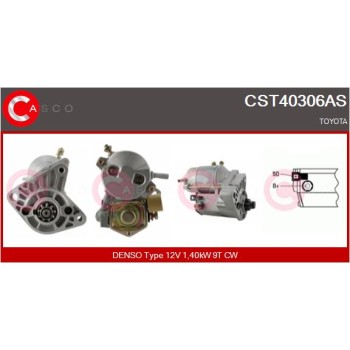 Motor de arranque - CASCO CST40306AS