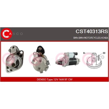 Motor de arranque - CASCO CST40313RS