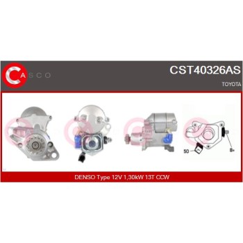 Motor de arranque - CASCO CST40326AS
