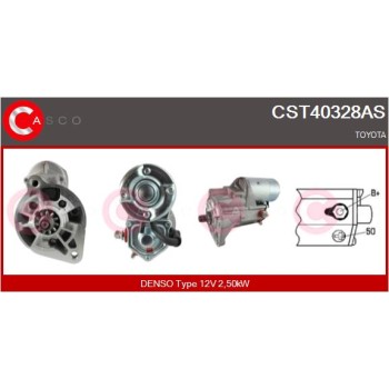 Motor de arranque - CASCO CST40328AS