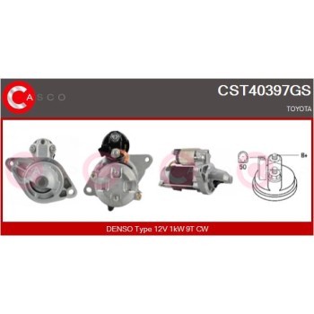 Motor de arranque - CASCO CST40397GS