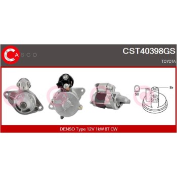 Motor de arranque - CASCO CST40398GS