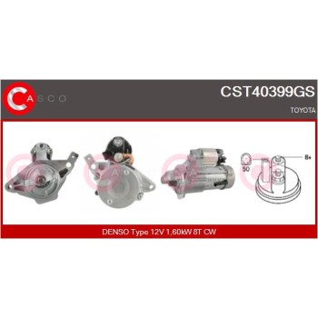 Motor de arranque - CASCO CST40399GS