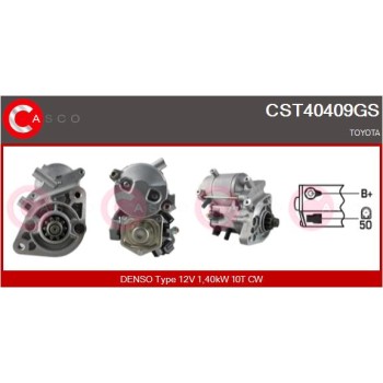 Motor de arranque - CASCO CST40409GS