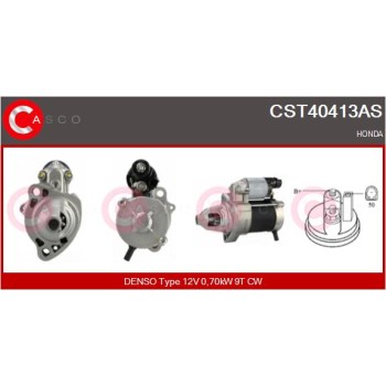 Motor de arranque - CASCO CST40413AS