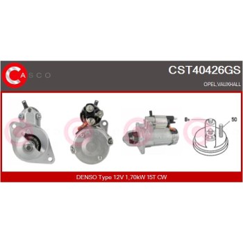 Motor de arranque - CASCO CST40426GS