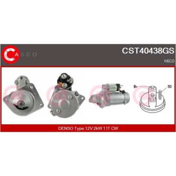 Motor de arranque - CASCO CST40438GS