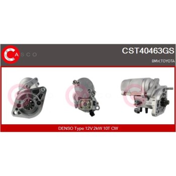 Motor de arranque - CASCO CST40463GS