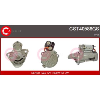 Motor de arranque - CASCO CST40586GS