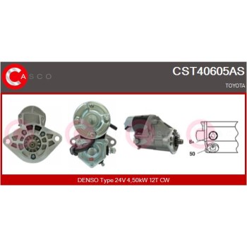 Motor de arranque - CASCO CST40605AS
