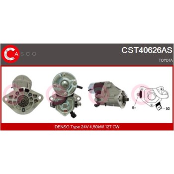 Motor de arranque - CASCO CST40626AS