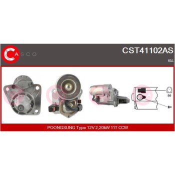 Motor de arranque - CASCO CST41102AS