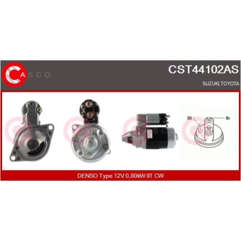 Motor de arranque - CASCO CST44102AS