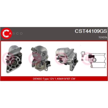 Motor de arranque - CASCO CST44109GS