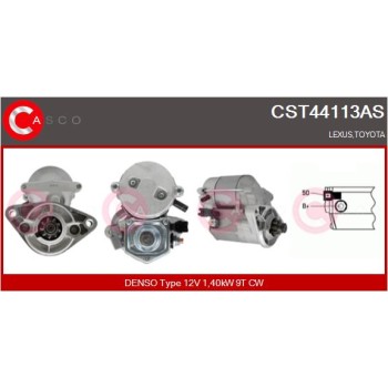 Motor de arranque - CASCO CST44113AS