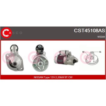 Motor de arranque - CASCO CST45108AS