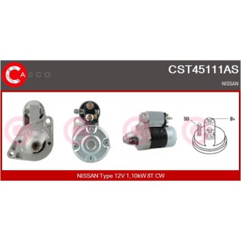 Motor de arranque - CASCO CST45111AS