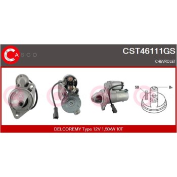 Motor de arranque - CASCO CST46111GS