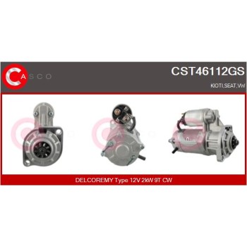 Motor de arranque - CASCO CST46112GS