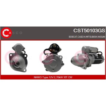 Motor de arranque - CASCO CST50103GS