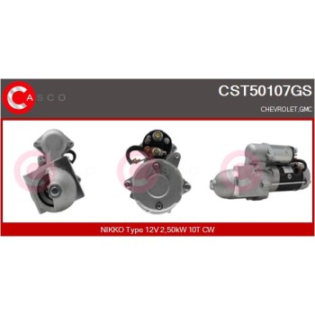 Motor de arranque - CASCO CST50107GS