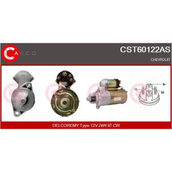 Motor de arranque - CASCO CST60122AS