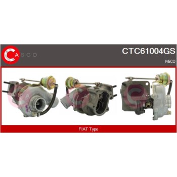 Turbocompresor, sobrealimentación - CASCO CTC61004GS